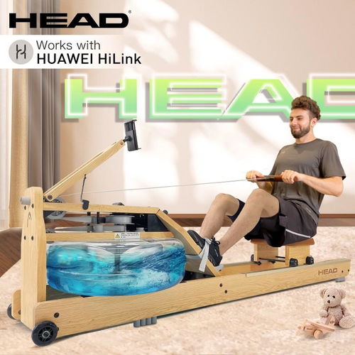 海德HEAD WR689水阻劃船機 高端進口紅橡木，智能折疊健身新體驗
